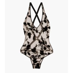 Boîte à Désir Belle De Nuit Body -Unterwäsche Verkäufe 2024 boiteadesirbelledenuitbody p086unoir