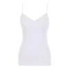 Cotton Seamless Top Mit Spaghetti Trägern -Unterwäsche Verkäufe 2024 cottonseamlesstopmetspag 071601white