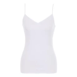 Cotton Seamless Top Mit Spaghetti Trägern