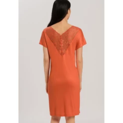 Juna Nachthemd -Unterwäsche Verkäufe 2024 junanachthemd2 077972coralgold