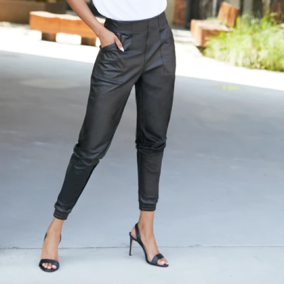 Leather Jogger Legging 4 Leather Jogger Legging – Bild 2