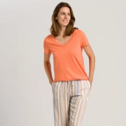 Sleep & Lounge Pyjama Shirt -Unterwäsche Verkäufe 2024 sleep loungepyjamashirt3 077876flamingo