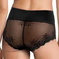 Undie-tectable Hipster Mit Spitze -Unterwäsche Verkäufe 2024 undie tectable lace hipster sp0515black 3